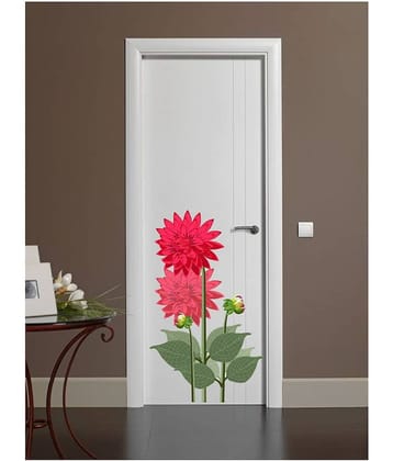 Decor Villa Door Sticker ( 35 x 58 cms )