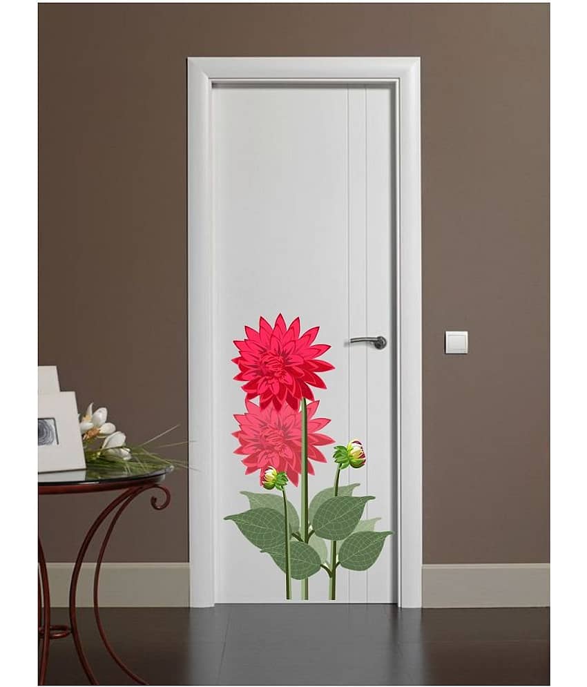Decor Villa Door Sticker ( 35 x 58 cms )
