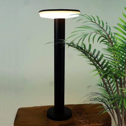 SPARKWORLD Outdoor LED Garden Bollard Light | Pole Type Pathway Light | Warm White | Weatherproof | Black Finish | Colour: LX488/12W|RD SPARKWORLD Outdoor LED Garden Bollard Light | Pole Type Pathway Light | Warm White | Weatherproof | Black Finish | Colour: LX488/12W|RD