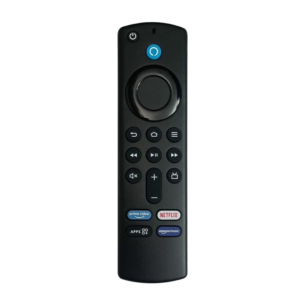 Remote Control Compatible with AMZ Alexa Voice FlRE TV Stick (3rd Generation) FlRESTICK Third Gen Bluetooth Replacement of Original by Tech Vibes Remote Control Compatible with AMZ Alexa Voice FlRE TV Stick (3rd Generation) FlRESTICK Third Gen Bluetooth