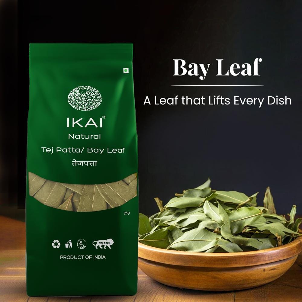 Natural Tej Pata/Bay Leaf | Pure | Sundried | Aromatic Spice | 25g