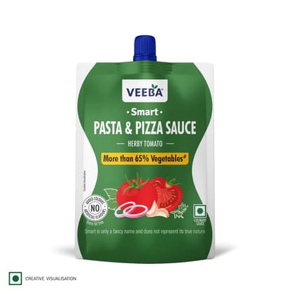 Veeba Smart Pasta & Pizza Sauce Herby Tomato (100G)