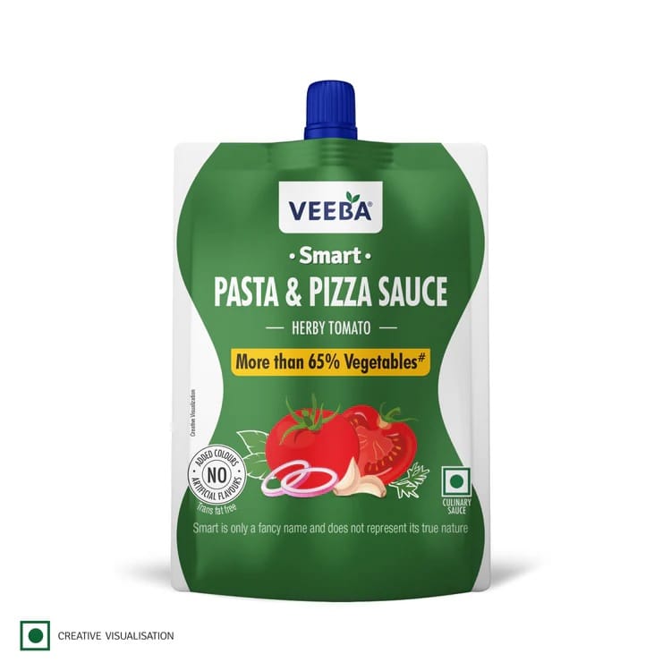 Veeba Smart Pasta & Pizza Sauce Herby Tomato (100G)