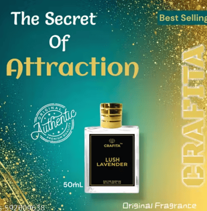 Luxury Lavender Woman Eau De Parfum | Floral & Sweet | Classic & Modern | Long Lasting Fragrance Perfume | 50ml Luxury Lavender Woman Eau De Parfum | Floral & Sweet | Classic & Modern | Long Lasting Fragrance Perfume | 50ml