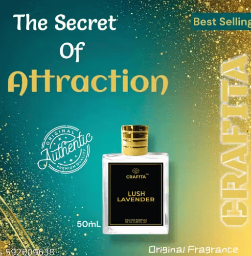 Luxury Lavender Woman Eau De Parfum | Floral & Sweet | Classic & Modern | Long Lasting Fragrance Perfume | 50ml