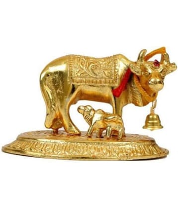 phonation Kamdhenu Cow Brass Idol