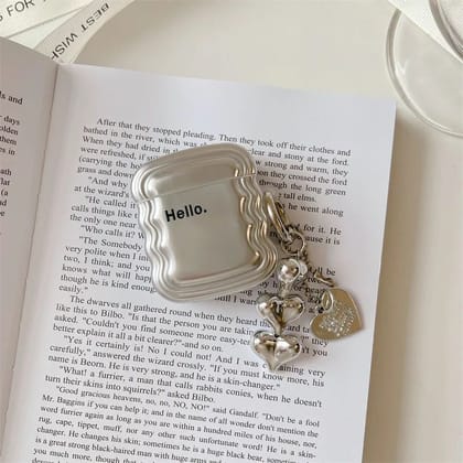 Metallic Charm Airpod Case Cover-Airpod 1/2