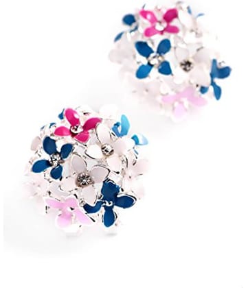 YOUBELLA Multicolor Danglers Earrings ( Pack of 1 )