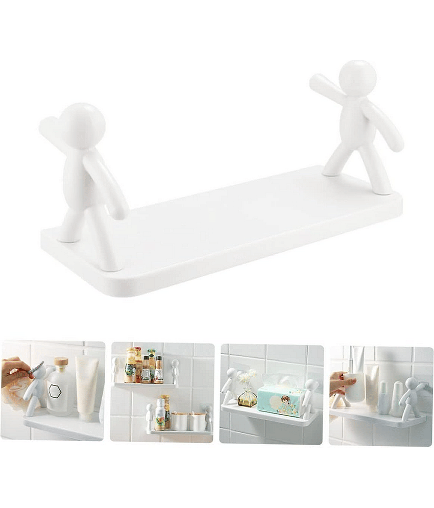 VARKAUS Bathroom Cabinets & Shelves ( Pack of 1 )