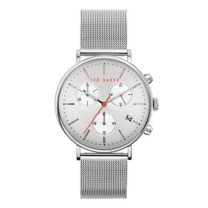 Ted Baker Silver-Tone Dial Men Watch - BKPMMF901-Silver