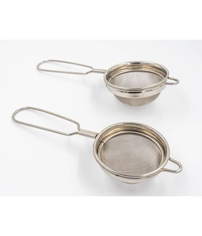 i WARE Steel 2 Pcs Tea Strainer