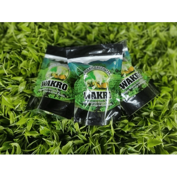 WAKRO ORGANIC GREEN TEA | 100gm x 3 - 300 gm
