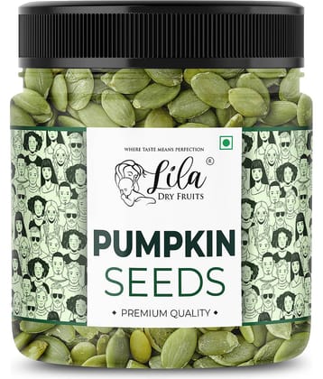 LILA DRY FRUITS Pumpkin Seeds Natural 250 Gms Vegan Gluten-Free Healthy Superfood