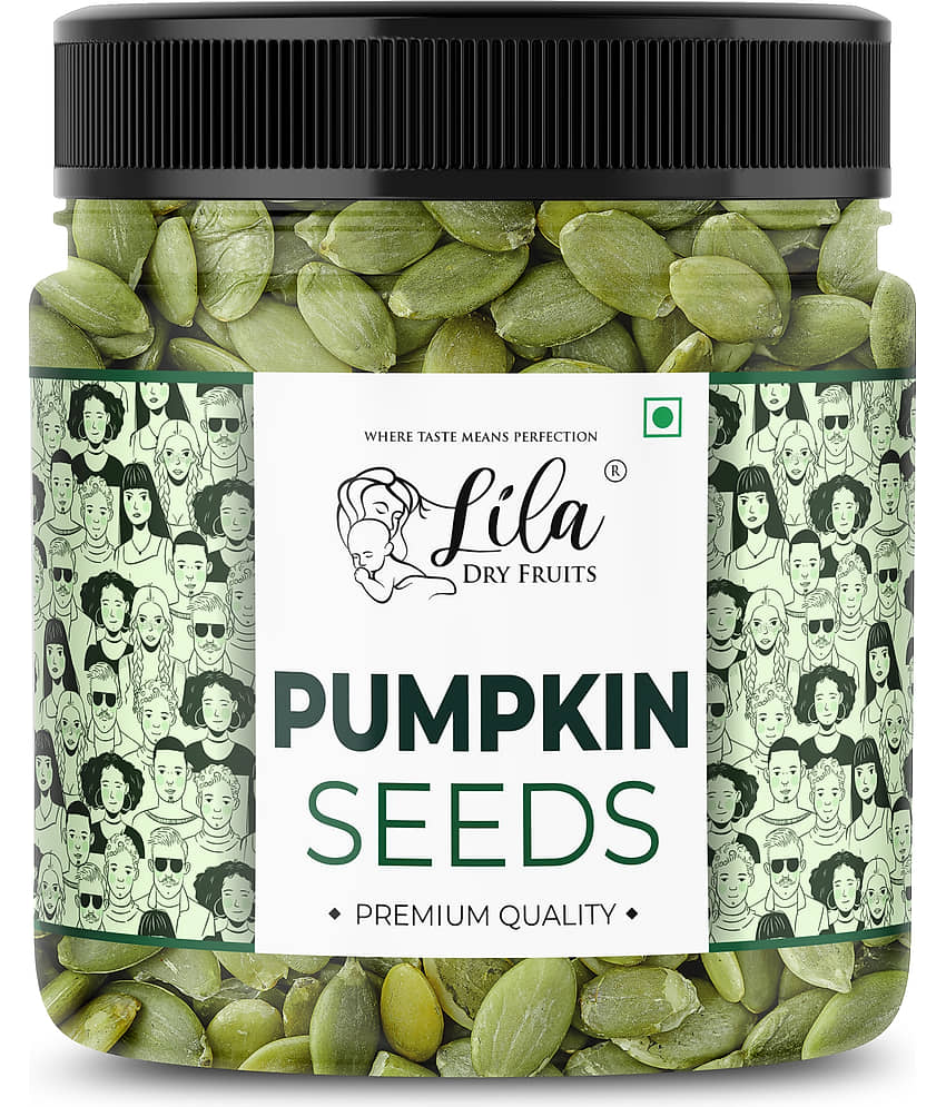 LILA DRY FRUITS Pumpkin Seeds Natural 250 Gms Vegan Gluten-Free Healthy Superfood