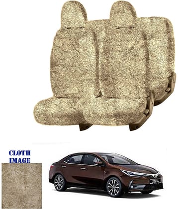 Toyota Corolla Beige 5 Seater Car Seat Cover
