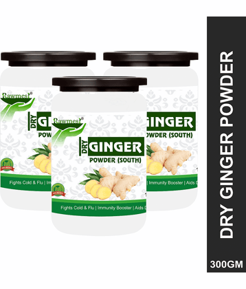 rawmest Adrak/ Saunth/ Sukha Adrak/ Dry Ginger Powder 300 gm Pack of 3