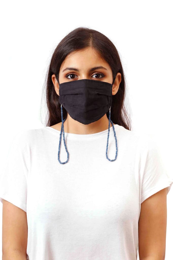 Semi Precious Beaded Mask Chain (Unisex)
