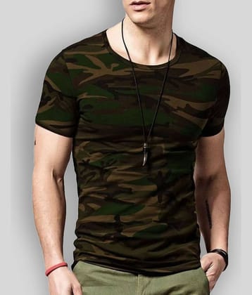 Veirdo Pack of 1 Cotton Regular Fit Men's T-Shirt ( Multicolor )