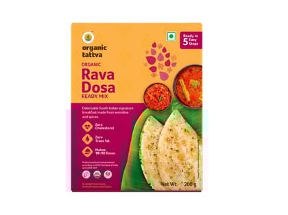 Organic Rava Dosa Ready Mix 200g Organic Rava Dosa Ready Mix 200g