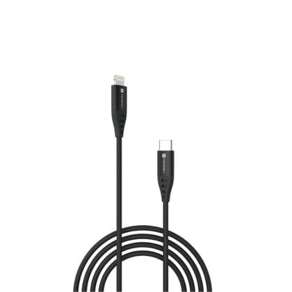 Portronics Konnect L1 20W Type C  (Black)