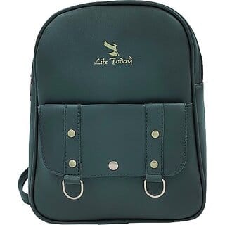 Life Today Backpack Small 10 L Backpack New Trendy Fashionable Backpack & Girl Waterproof Backpack (Black, 10 L)