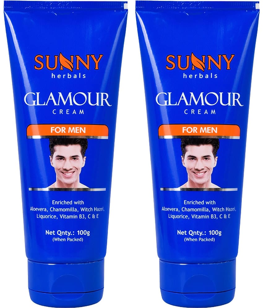 SUNNY HERBALS Glamour Cream for Men Day Cream 100 gm Pack of 2