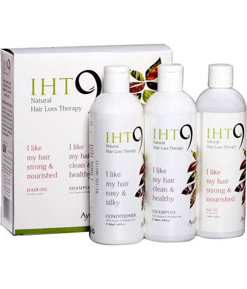 Lass Naturals Iht 9 Anti Hair Loss Kit 600Ml