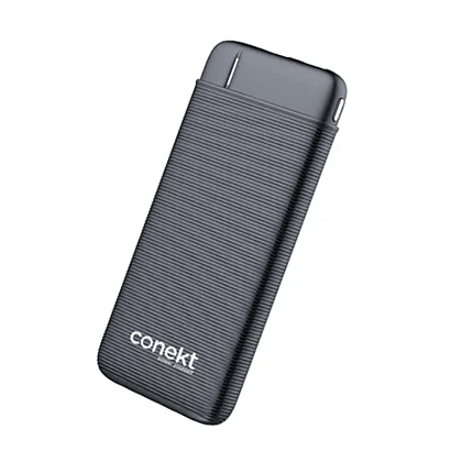 Conekt 10000 mAh Power Bank ( Zeal Run Plus , Black )