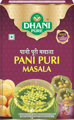 Dhani Pure Pani Puri Masala Box (MRP : RS. 10/- ONLY)