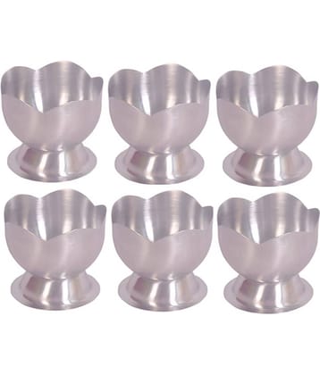 Dynore Stainless Steel Ice Cream Cup Set Of 6