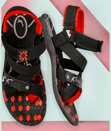 Kzaara - Red Men's Sandals