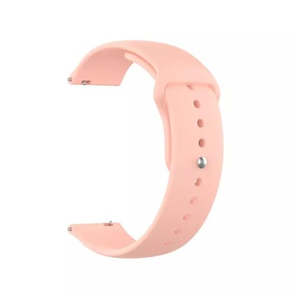 Valente Silicone 22mm Watch Strap Compatible with OnePlus watch 2/2R-Peach