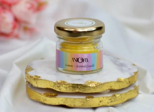 ANIORA   Small travel jar [lemon]