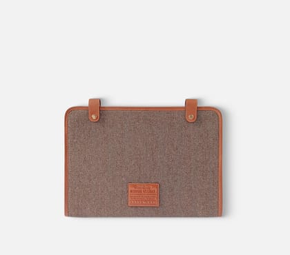 FOLDAWAY HERRINGBONE LAPTOP JACKET-14"