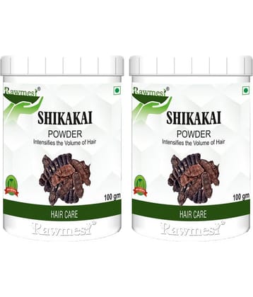 rawmest Shikakai Powder| For Hair Care Hair Scalp Treatment 200 g Pack of 2