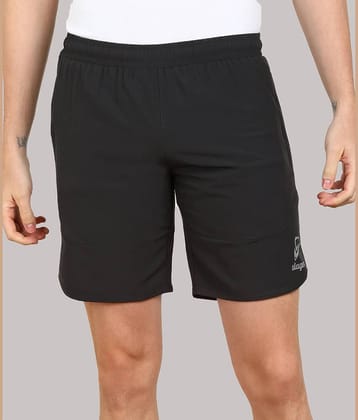 SLAGEN - Dark Grey Polyester Men's Running Shorts ( Pack of 1 )