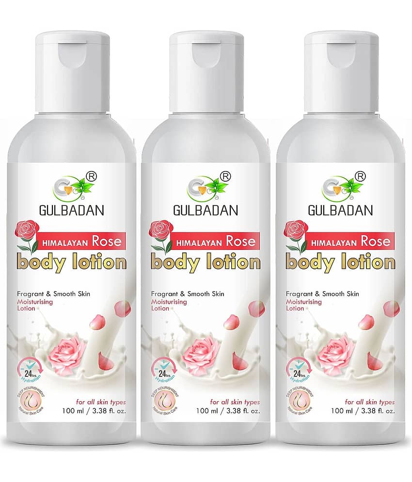 GULBADAN Daily Care Lotion For Combination Skin 300 ml ( Pack of 3 )