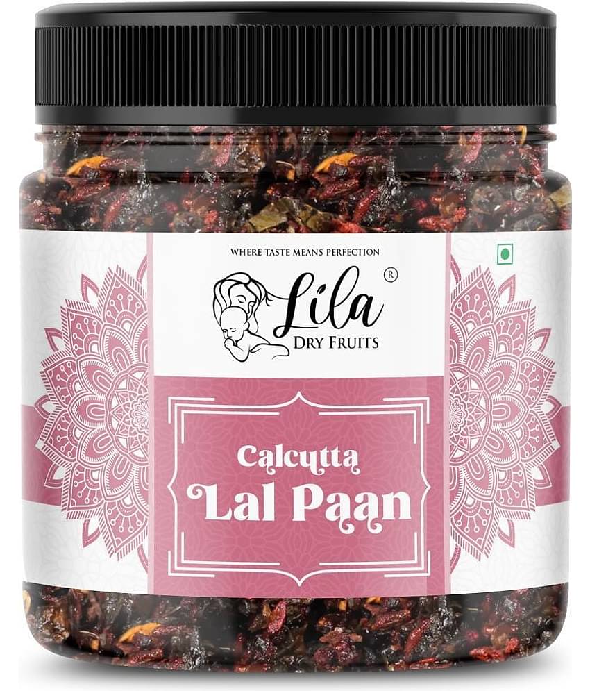 LILA DRY FRUITS Calcutta Meetha Paan 250g Sweet Laal Paan Traditional Mukhwas