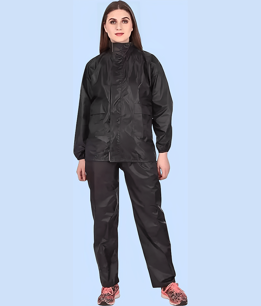 PP Kurtis Raincoat Set - Black