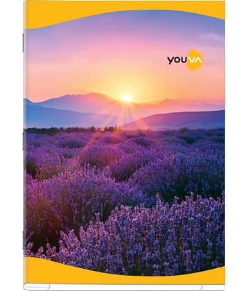Navneet Youva | Soft Bound Long Notebook | A4 Size 21 cm x 29.7 cm | Single Line | 196 Pages| Pack of 6