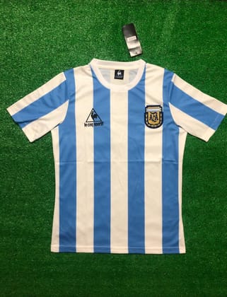 Argentina 1986 Home World Cup Retro Jersey-S
