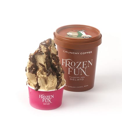 Crunchy Coffee Gelato
