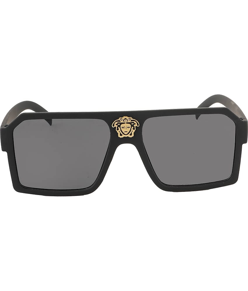 Bayberry Black Square Sunglasses ( Pack of 1 )