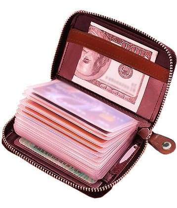Hide&Sleek Leather Travel Card Holder ( Pack 1 )