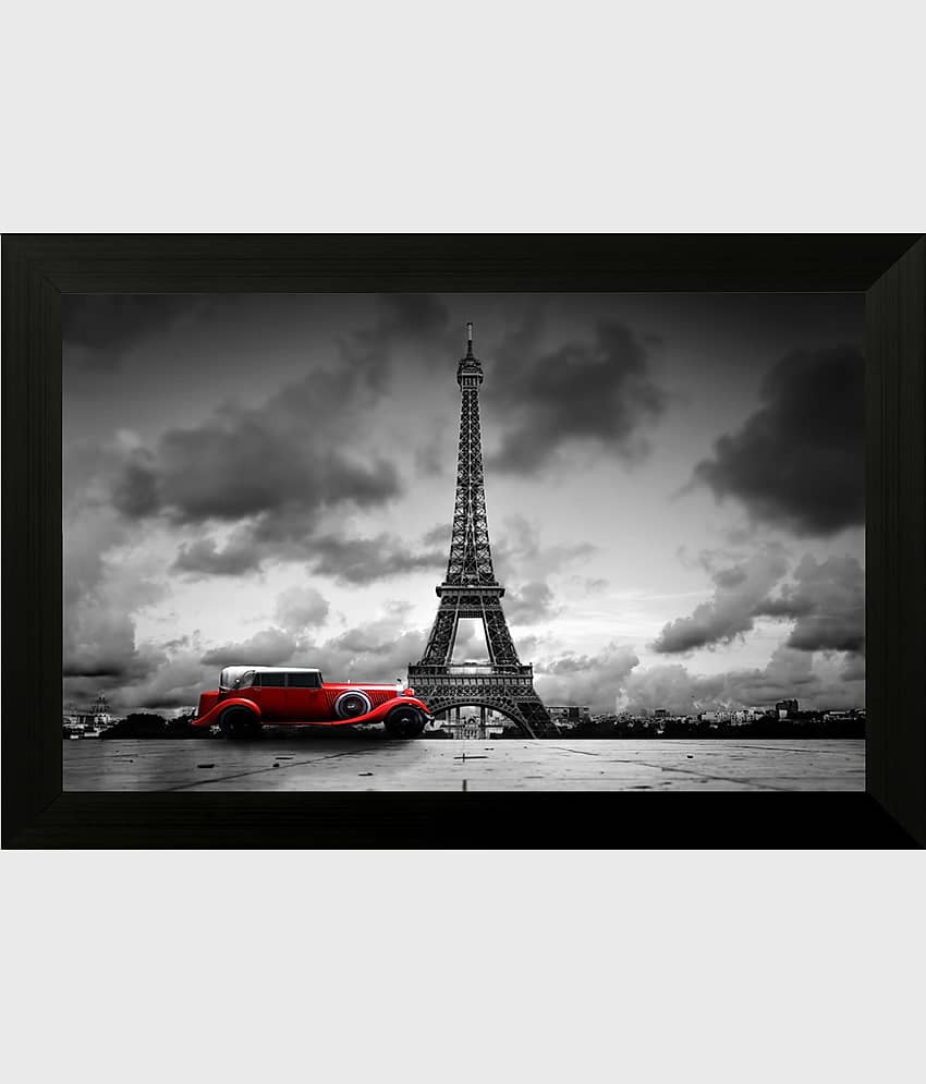 Saf - Places Painting With Frame