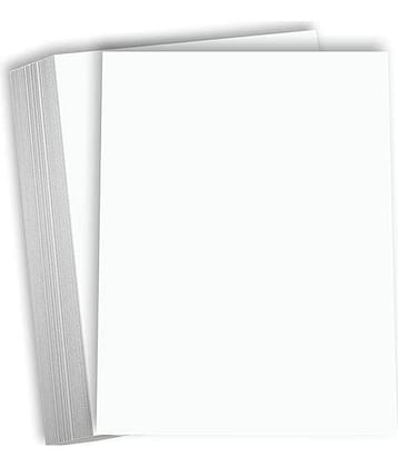 Eclet A4 20 pcs White thick drawing Sheets Craft 300 GSM Sheet Artists Ivory Sheets A4 Size, Smooth Finish, HEAVY GSM Ivory Drawing Paper, or Greeting Cards, Art & Craft Home, School, Office Stationery