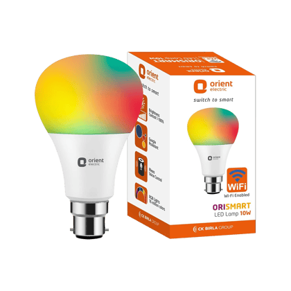 Orismart WiFi Enabled 16 Million Colours LED Bulb Orismart WiFi Enabled 16 Million Colours LED Bulb - 10W