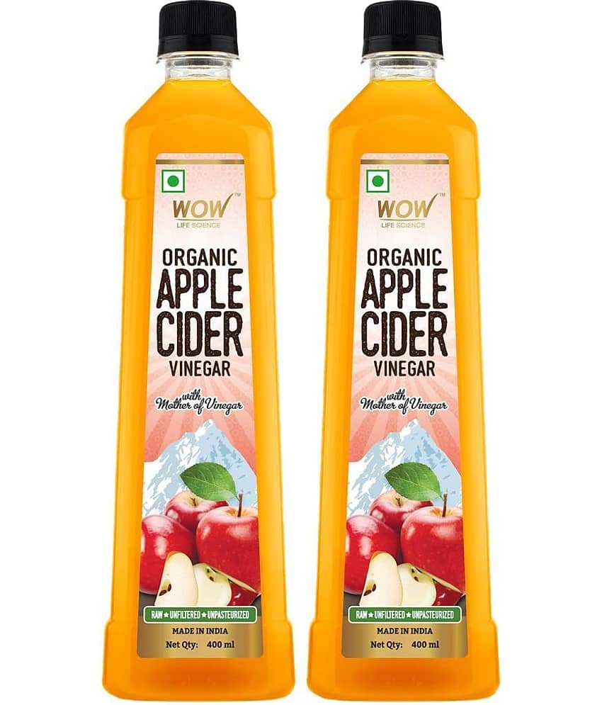 WOW Life Science Apple Cider Vinegar ( Pack of 2 )