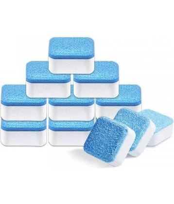 DHSMART Drum StainRemover Washing Machine Cleaner 12 PIS Dishwasher Tablets Drum StainRemover Washing MachineCleaner 200 g