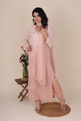 Heer rose quartz kurta set